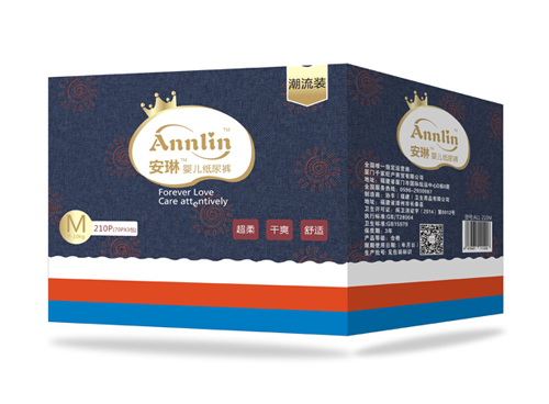 安琳嬰兒紙尿褲潮流裝M碼(箱)