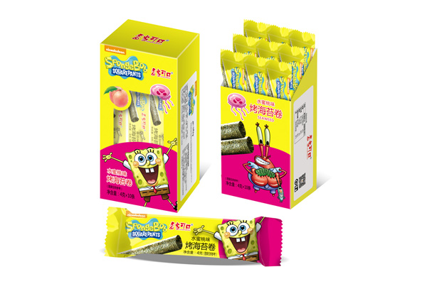 香當可口海綿寶寶系列-烤海苔卷水蜜桃味盒裝.jpg 香當可口海綿寶寶系列-烤海苔卷水蜜桃味盒裝.jpg