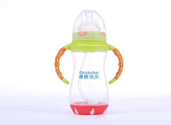 唯昵貝貝WA50寬口雙色PP奶瓶紅綠300ml.jpg 唯昵貝貝WA50寬口雙色PP奶瓶紅綠300ml.jpg