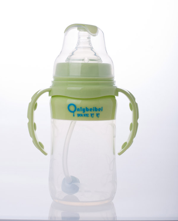 唯昵貝貝WA09寬口硅膠奶瓶綠色220ml.jpg 唯昵貝貝WA09寬口硅膠奶瓶綠色220ml.jpg