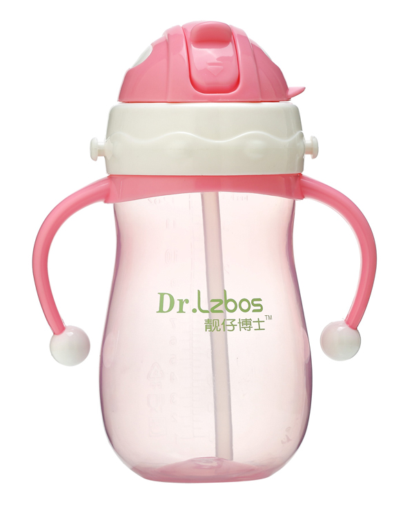 靚仔博士PP炫彩防噴背帶水壺 粉色.jpg 靚仔博士PP炫彩防噴背帶水壺 粉色.jpg