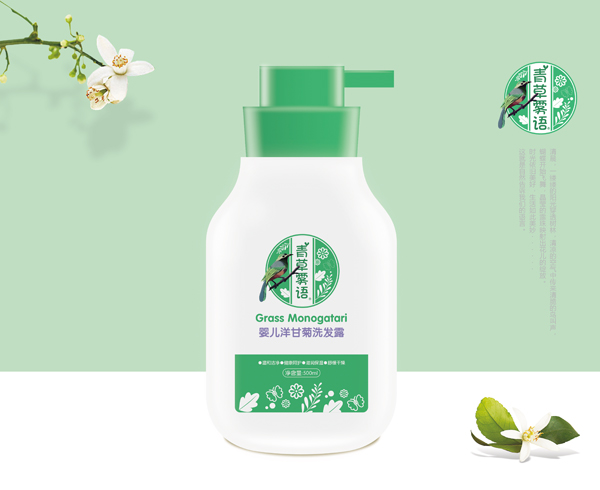 青草霧語嬰兒洋甘菊洗發(fā)露 600