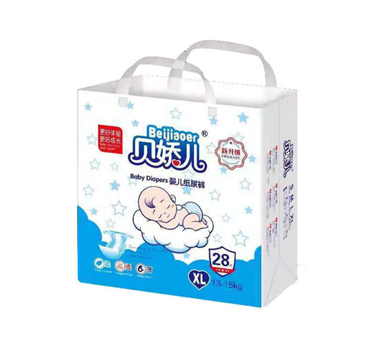 貝嬌兒新升級嬰兒紙尿褲XL28