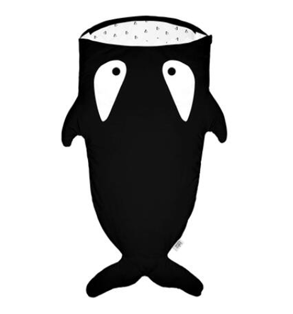 西班牙baby bites兒童大鯊魚睡袋 黑色