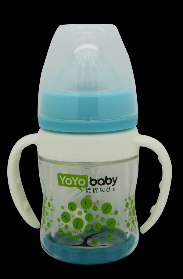 優(yōu)優(yōu)貝比120ml 防爆晶鉆玻璃奶瓶