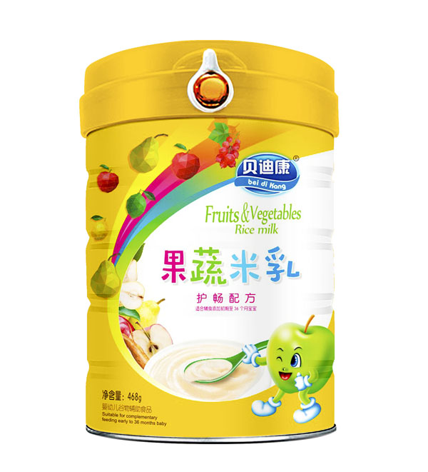 貝迪康果蔬米乳-護(hù)暢配方聽裝