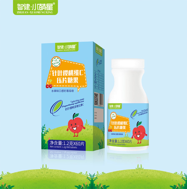 小萌星針葉櫻桃維C壓片糖果