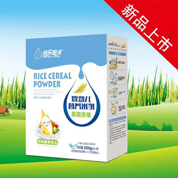 倍樂媽咪嬰幼兒營養(yǎng)米乳-果蔬多維盒