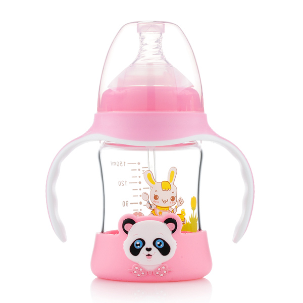 媽咪王子防摔晶鉆玻璃雙色寬口奶瓶150ml 粉色.jpg 媽咪王子防摔晶鉆玻璃雙色寬口奶瓶150ml 粉色.jpg