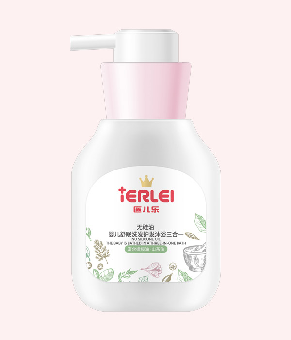 醫(yī)兒樂(lè)無(wú)硅油嬰兒舒眠洗發(fā)護(hù)發(fā)沐浴三合一260ml