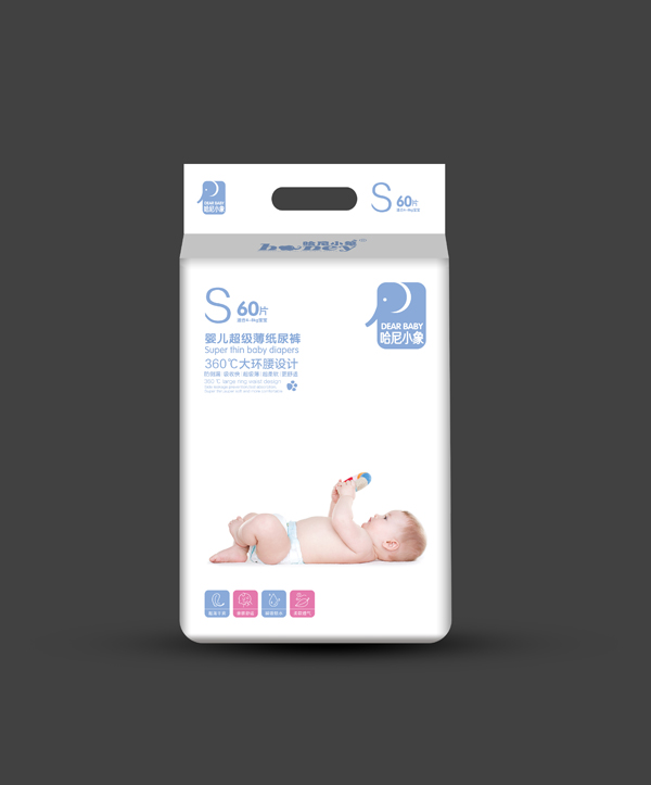 哈尼小象yinge超級(jí)薄紙尿褲 S60�.jpg 哈尼小象yinge超級(jí)薄紙尿褲 S60�.jpg