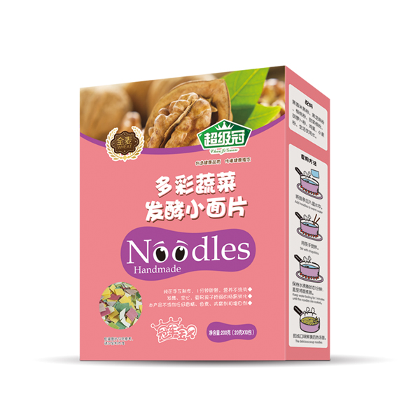 超級冠多彩蔬菜小面片(盒)