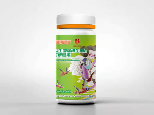 皇家丫克瑪益生菌加維生素C壓片糖果