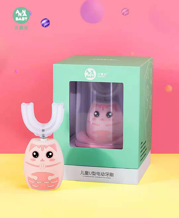 貝露安兒童U型電動牙刷