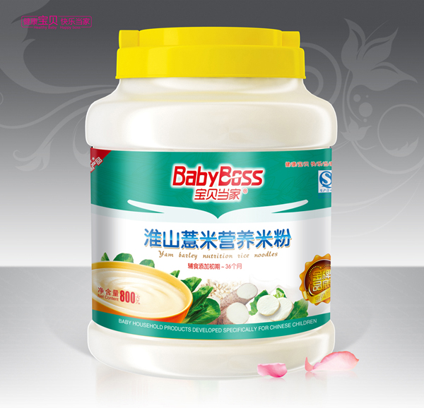 寶貝當(dāng)家淮山薏米營養(yǎng)米粉 800g桶裝