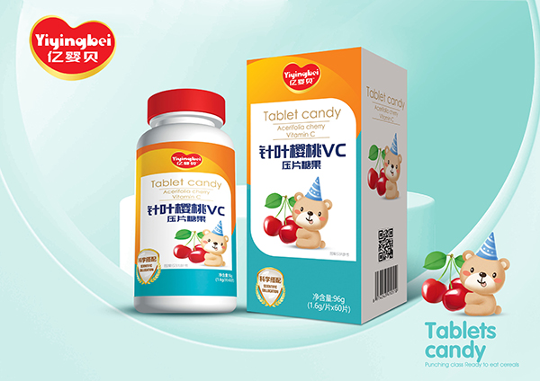 億嬰貝針葉櫻桃VC壓片糖果