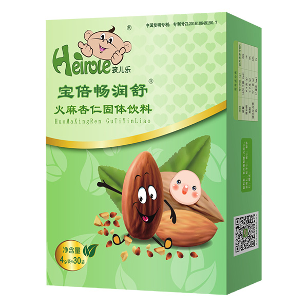 孩兒樂寶貝腸潤舒火麻杏仁固體飲料