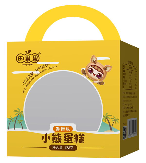 田果果小熊蛋糕 香橙味