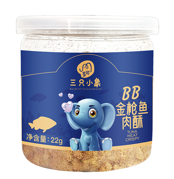 多可三只小象金槍魚(yú)肉酥