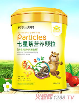 金盾愛(ài)嬰七星茶甘草桔梗金盾龍牡壯骨蒲公英白菊花營(yíng)養(yǎng)顆粒120g