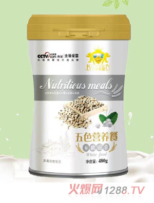 金盾愛(ài)嬰小蠻腰五色營(yíng)養(yǎng)餐綠糧組合-黃糧組合- 紅糧組合-黑糧組合-白糧組合480g