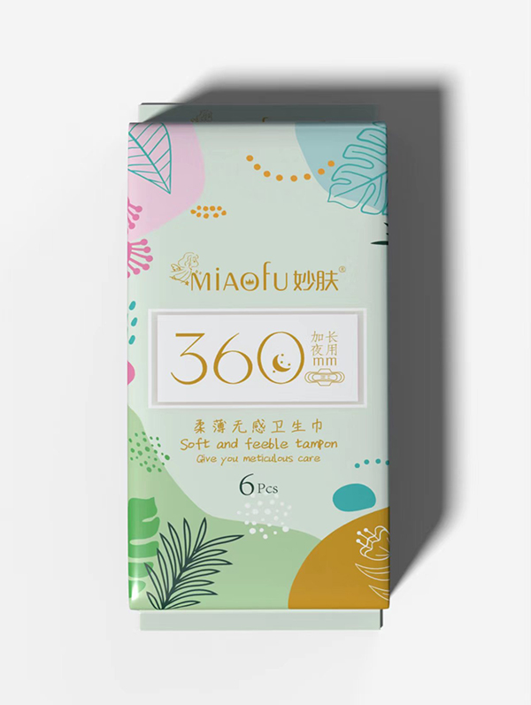 妙膚柔薄無感衛(wèi)生巾-加長夜用360mm