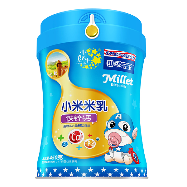 四季寶寶小米米乳-鐵鋅鈣