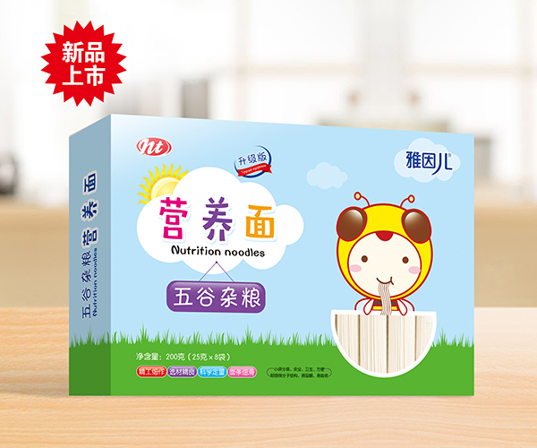 雅因兒五谷雜糧營(yíng)養(yǎng)面 直面