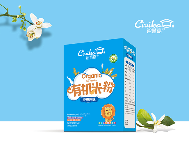 智慧嘉有機米粉盒裝 經(jīng)典原味