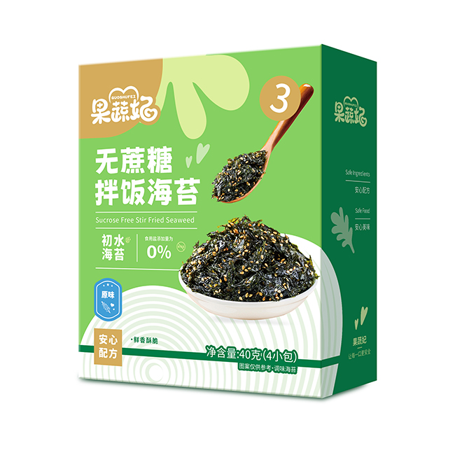 果蔬妃無蔗糖拌飯海苔 原味