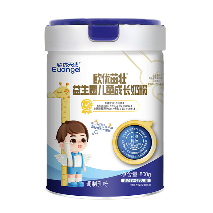 歐優(yōu)天使歐優(yōu)茁壯益生菌兒童成長奶粉