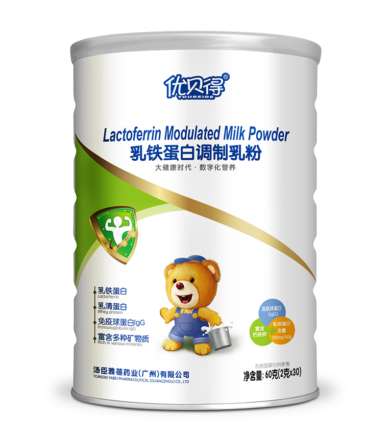 優(yōu)貝得乳鐵蛋白調制乳粉