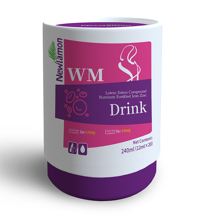 紐樂曼葉黃素酯復合營養(yǎng)素強化鐵鋅飲品(型號WM)
