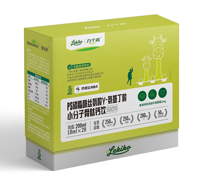 力個(gè)高PS磷脂酰絲氨酸γ-氨基丁酸小分子骨肽鈣飲