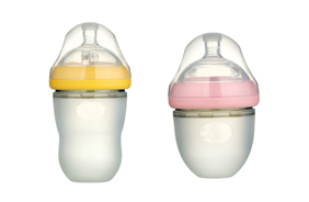 小蘋果硅膠奶瓶