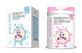 貝格樂益生菌蒸米粉