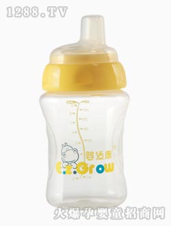 嬰適康9安腰紋PP防漏水杯