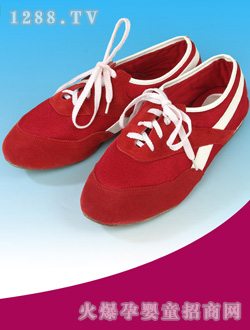 倩百合紅色yunf運動鞋