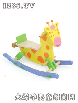 比好原木大號-長頸鹿