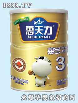 惠天力嬰寶有機(jī)轉(zhuǎn)換youe配方奶粉(聽(tīng)裝)