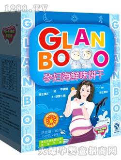 格蘭寶yunf海鮮味高鈣餅干