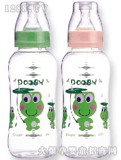 盛洲葫蘆形硅膠奶瓶