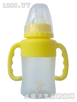 奧杰斯標(biāo)口硅膠奶瓶