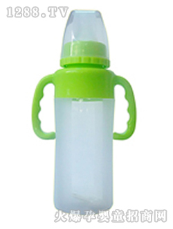 奧杰斯標(biāo)口硅膠奶瓶