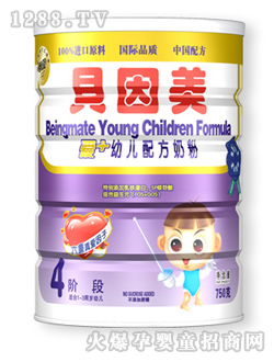貝因美愛(ài)+750gyoue配方奶粉