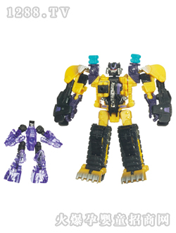 變形金剛之合體金剛2人灌鉛腳加精準