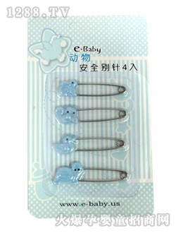 如意寶貝動物別針4入