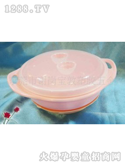 寶敦粉色yinge餐具碗