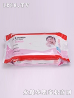 貝親yinge乳液濕巾80抽