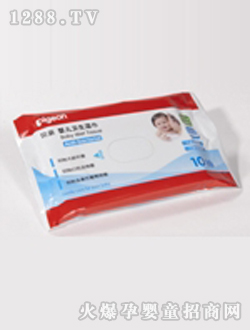 貝親yinge衛(wèi)生濕巾10抽